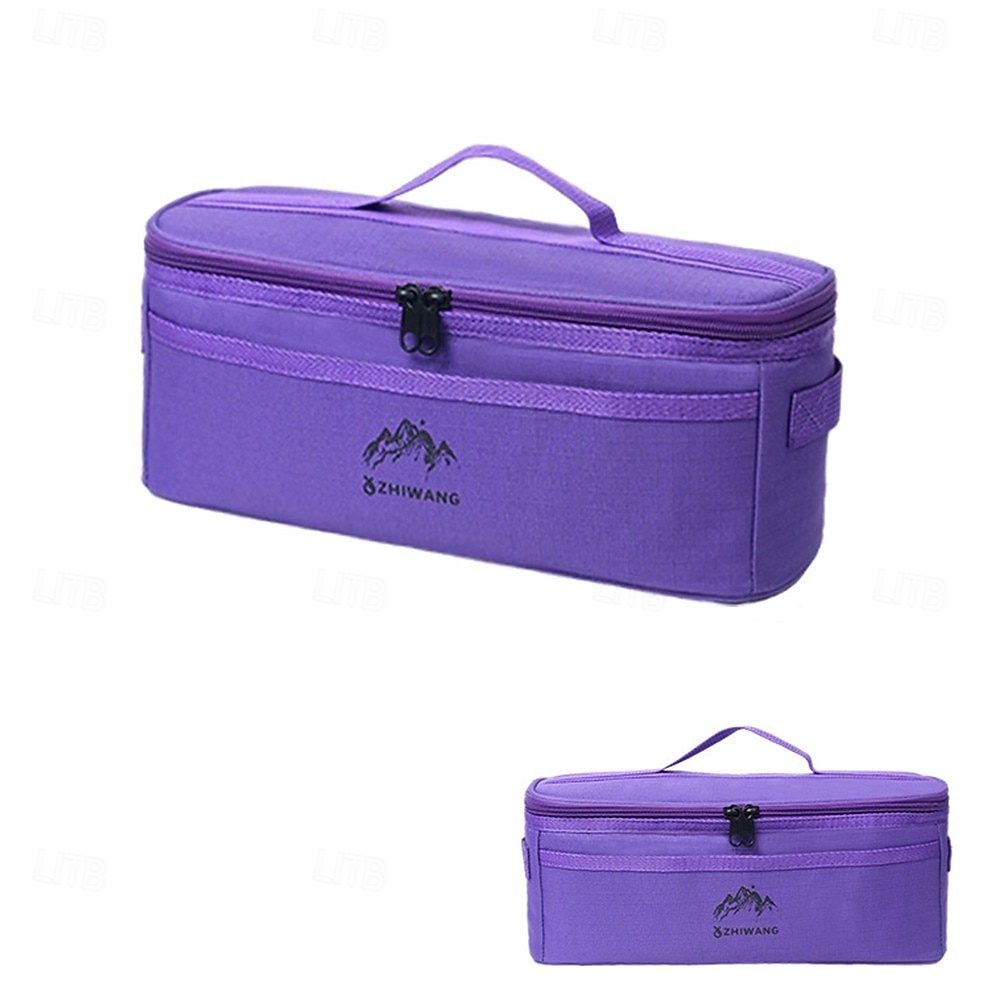 Oppbevaringspose for campingutstyr, bærbar utendørs kjøkkenorganisator for gryter, boller, bestikk &bestikk, multifunksjonell campingutstyrsbæreveske med beskyttende polstring 2026 - $9.99 –P7