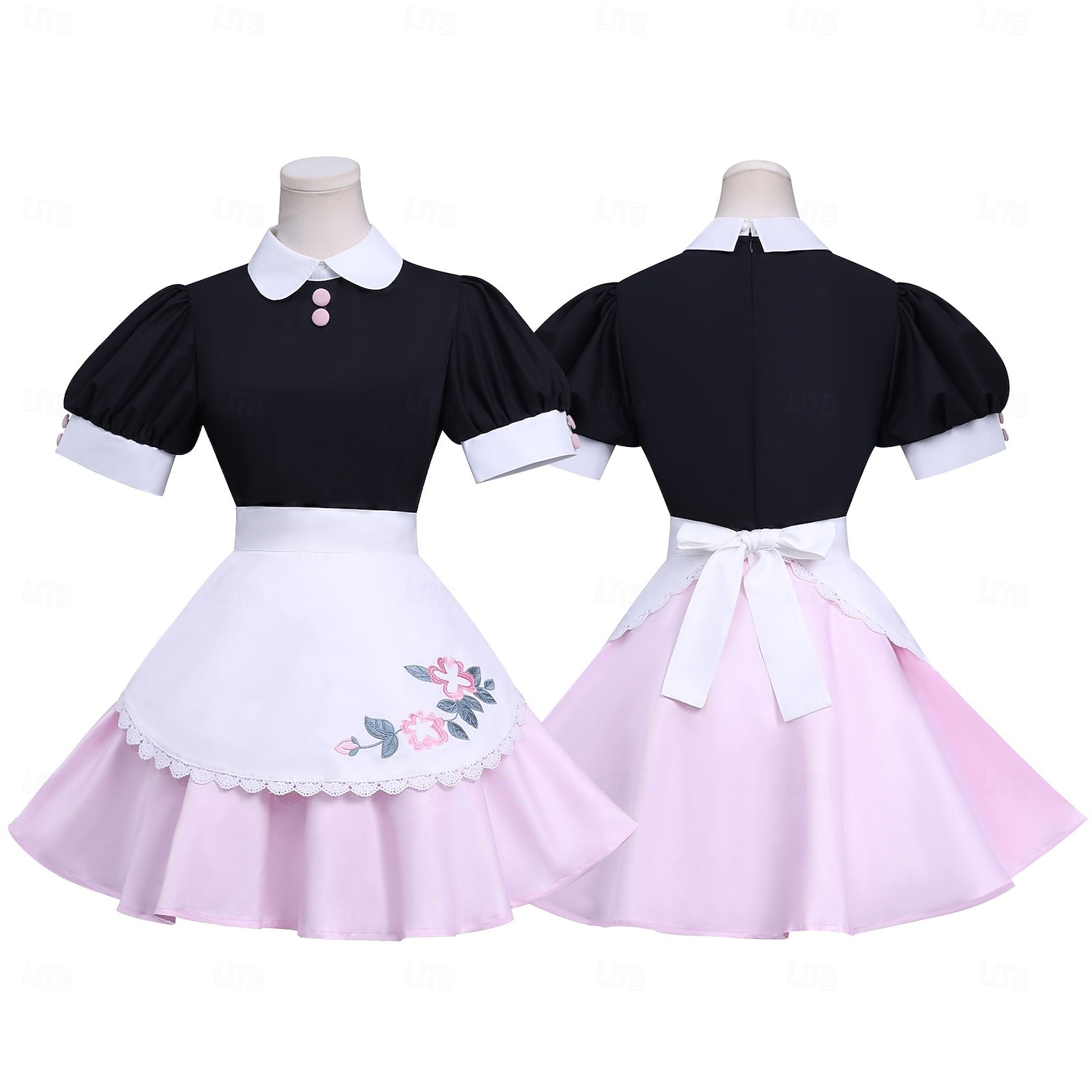 Maid Costume Anime Dress Outfits Masquerade Cosplay Suits Halloween Carnival Comic Con Anime Expo Costume For Women's Adults' 2026 - $65.99 –P2