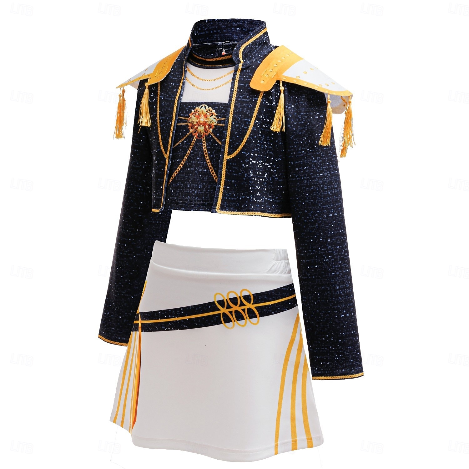 Kpop-inspiriert Von koreanischen Idolen inspiriert Popstar Kostüm Ausgefallene Kostüme Karnevalskostüm Virtuelles Idol for Mädchen Kinder Halloween Karneval Leistung Comic-Konzert Anime Expo 2026 - $35.99 –P3