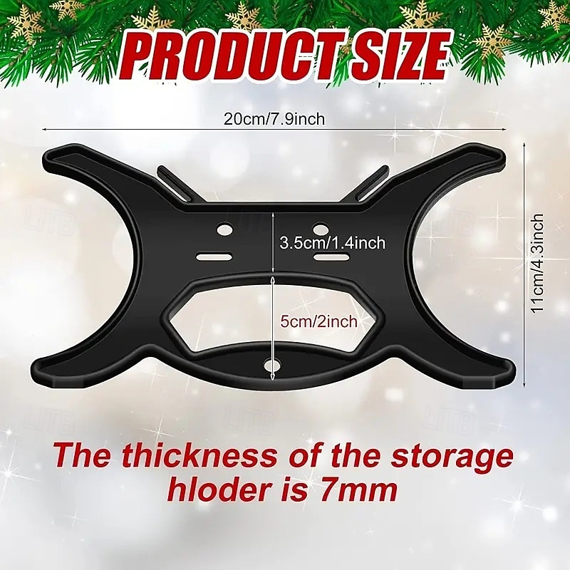 10 ks držák na vánoční světýlka, univerzální navíjecí kabel, organizér na vánoční světýlka, úložné cívky na vánoční světýlka na stromeček, prodlužovací kabel, navíjecí šňůra, úložný prostor na 2026 - $16.99 –P3