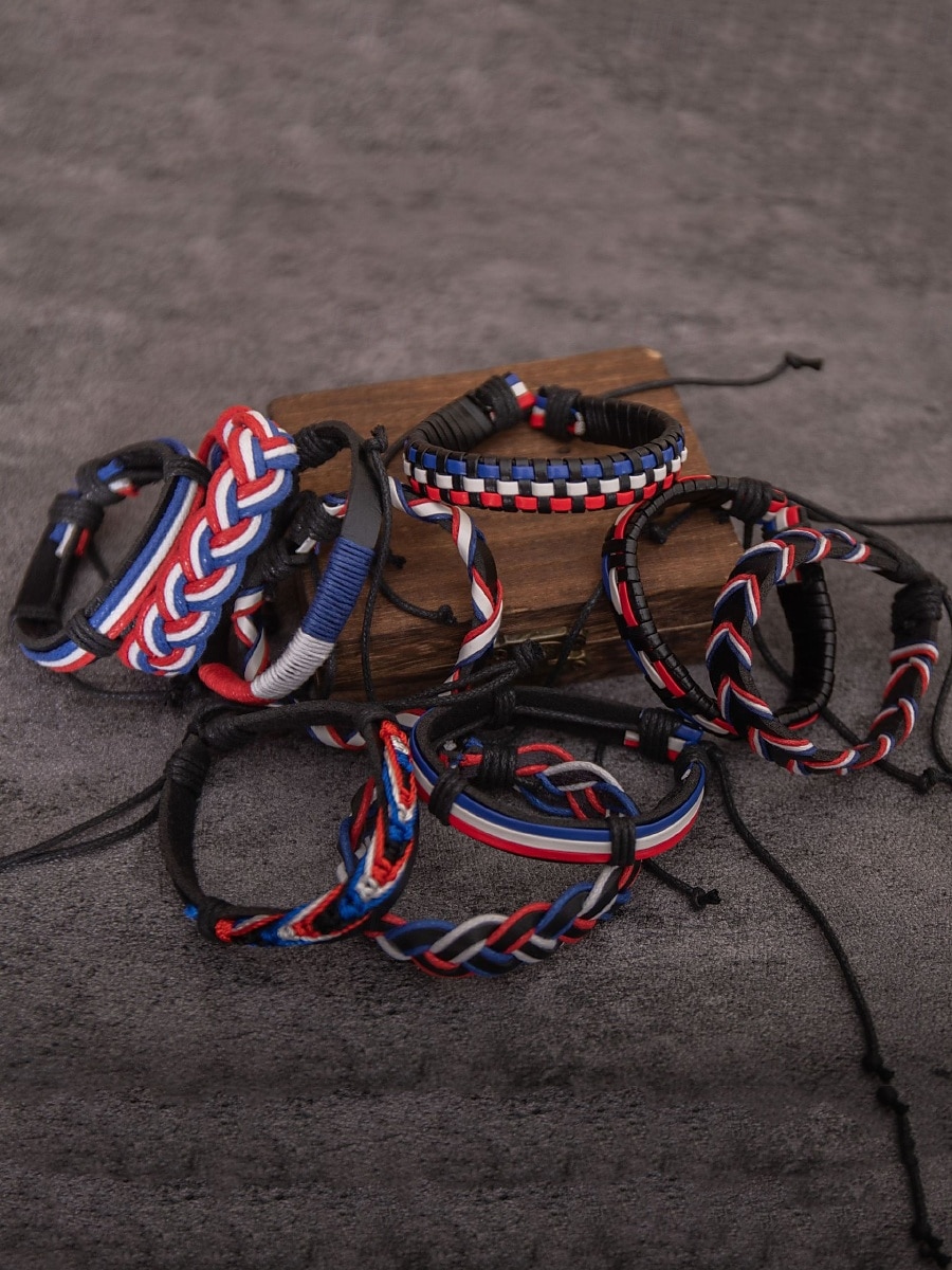 Dicke Kette Schick Mode Mode Niedlich Personalisierte Legierung Armband Schmuck Blau Für Täglich Geschenk Ferien 2026 - $14.99 –P7