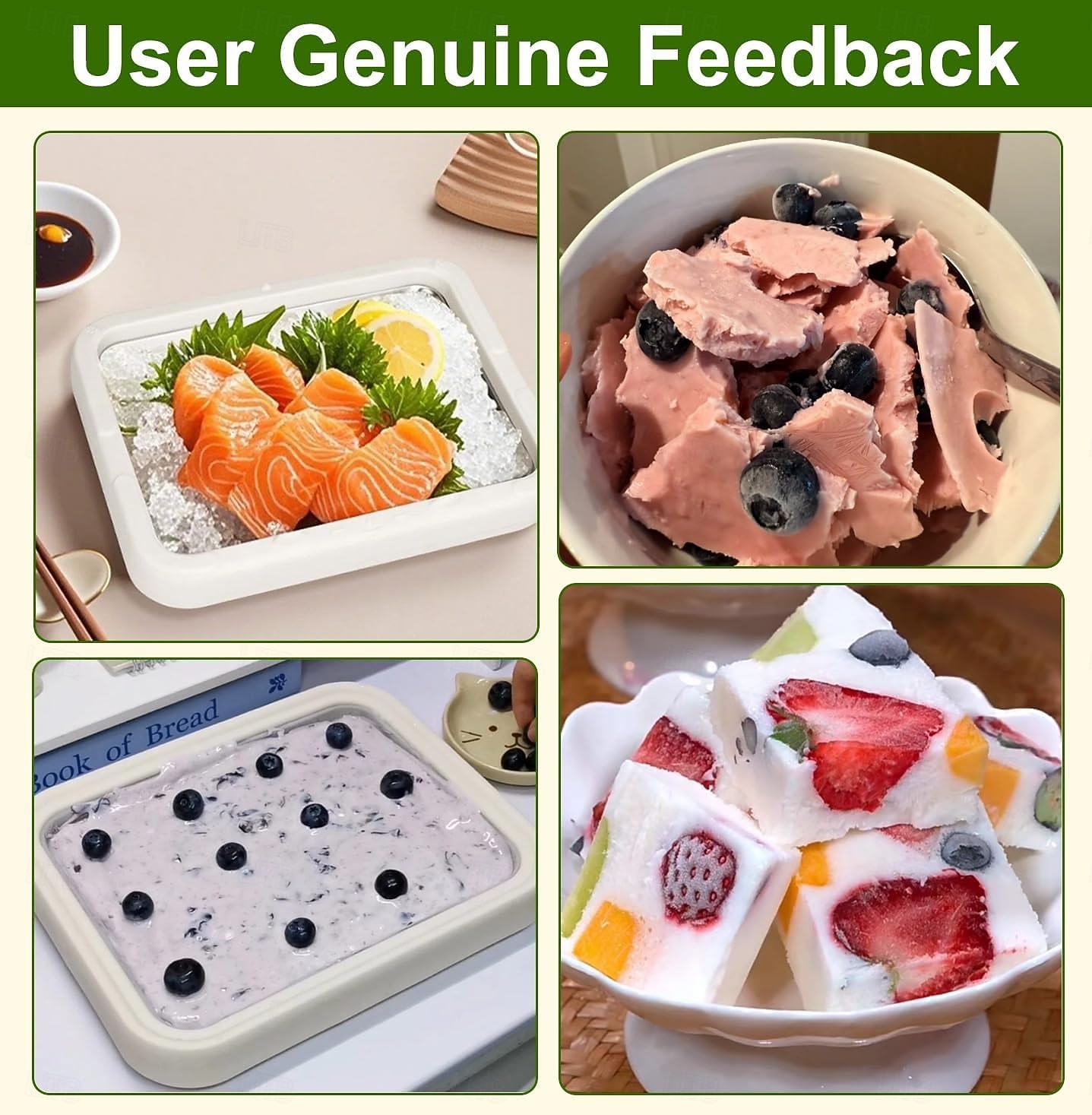 Rolled Ice Cream Maker, At-Home Rolled Ice Cream Machine with Instant Freeze Tray & 2 Scrapers, DIY Fun Family Activity Instant Ice Cream Maker for Yogurt, Sorbet 2026 - $6.99 –P10