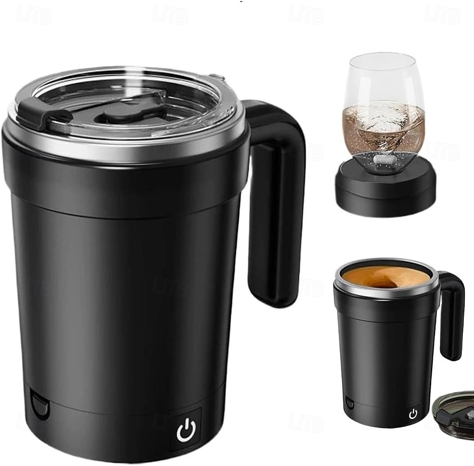 Magnetic Blending Coffee Cup with Straw Lid, 304 Stainless Steel Mixer, 7000 RPM Fast Blending for Smoothies & Coffee, USB-Rechargeable for home/Office/Travel (Hot/Cold Drinks) 2026 - $23.99 –P1