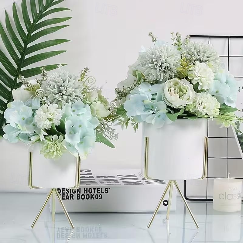 3 nippua ulkokäyttöön tarkoitettuja tekonurmi- ja pionikukkia, UV-suojattuja ja realistisia, sopivia sisä- ja ulkopuutarhan ikkunalaudoille keväällä, kesällä ja syksyllä häihin 2026 - $20.99 –P7