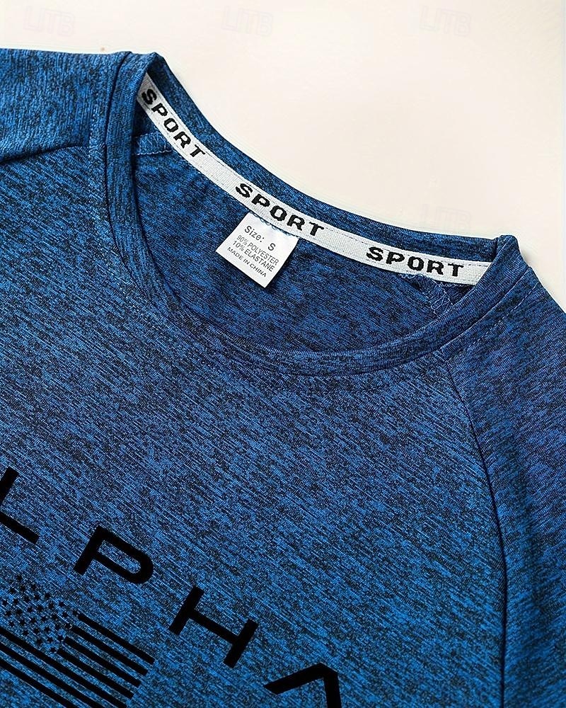 Homme 250e anniversaire de l'Amérique Jour de l'Indépendance Lettre T-shirt de course T-shirt de compression Printemps Automne manche longue Séchage Rapide Compression Évacuation de l'Humidité de 2026 ? $22.99 –P11