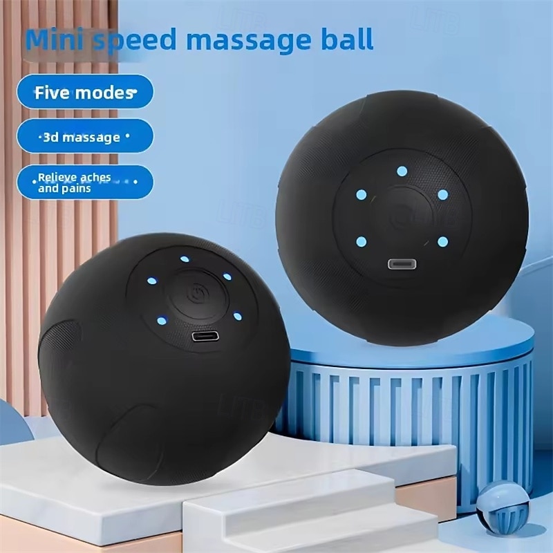 Electric Peanut Massage Ball With Vibration For Muscle Relief, Yoga & Fitness, Handheld Deep Tissue Massager For Neck Back Foot 2026 - $31.99 –P1