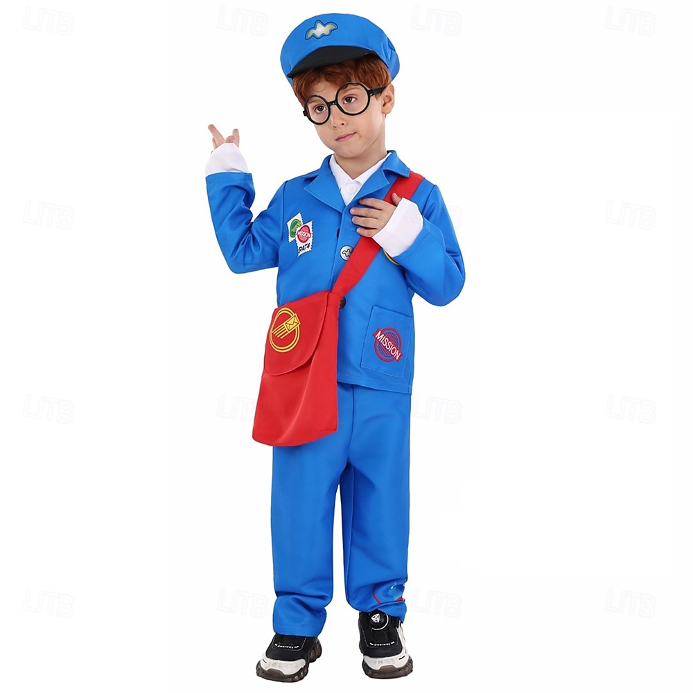Карнавальный костюм Карьера костюмы Толстовка Косплей Детские Универсальные Хэллоуин Карнавал Выступление Образовательная одежда Одеваемся 2026 - $32.99 –P3