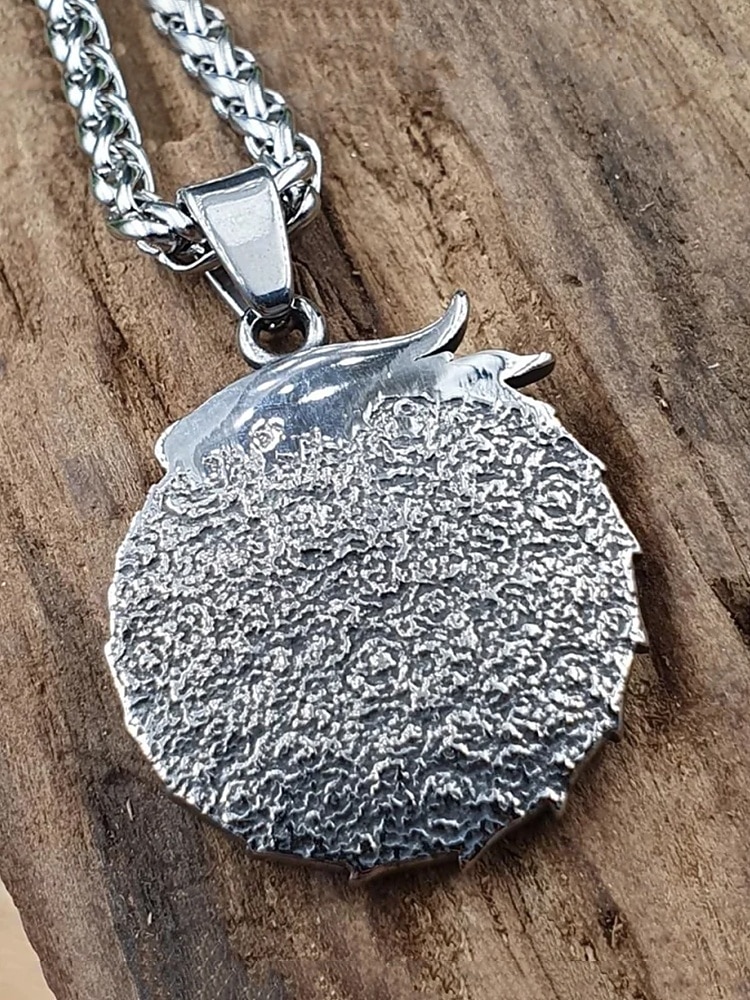 Men's Viking Style Alloy Necklace – Dragon and Wolf Pendant, Yin-Yang Design, Perfect for Casual Everyday Wear 2026 - $7.99 –P9