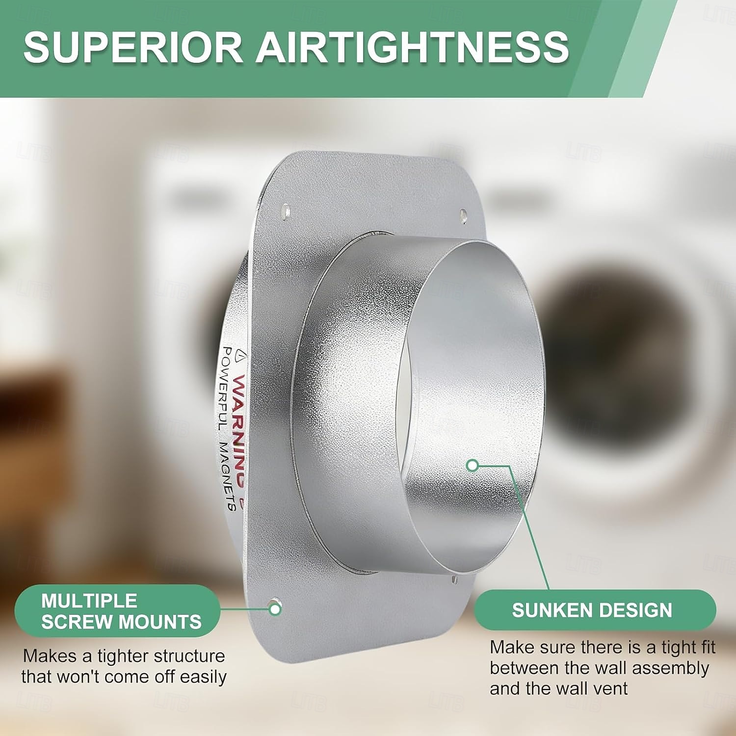 Magnet Dryer Vent Connector Magnet Dryer Vent Coupling Self Alignment Airtight Dryer Ventilation Port Exhaust Connector Kit 2026 - $82.99 –P6
