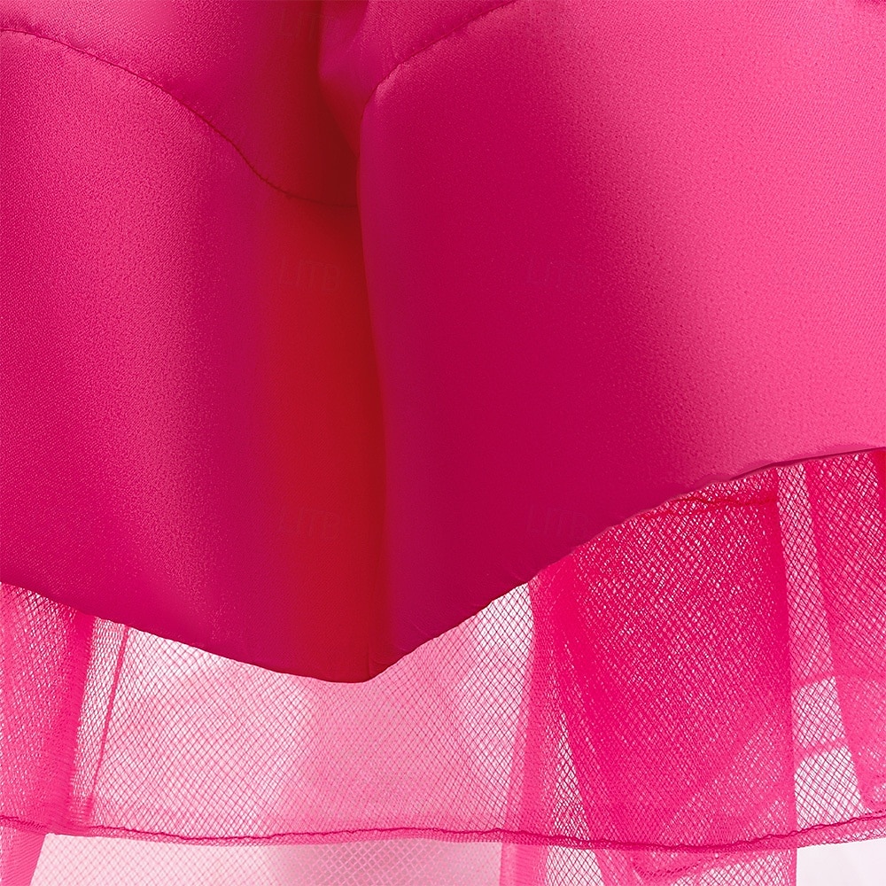 Kinder Mädchen Partykleid Einfarbig Ärmellos Besonderer Anlass Geburtstag Niedlich Süß Polyester Midi Partykleid Sommer Frühling Kinder Rosa Rote Himmelblau 2026 - $54.99 –P3
