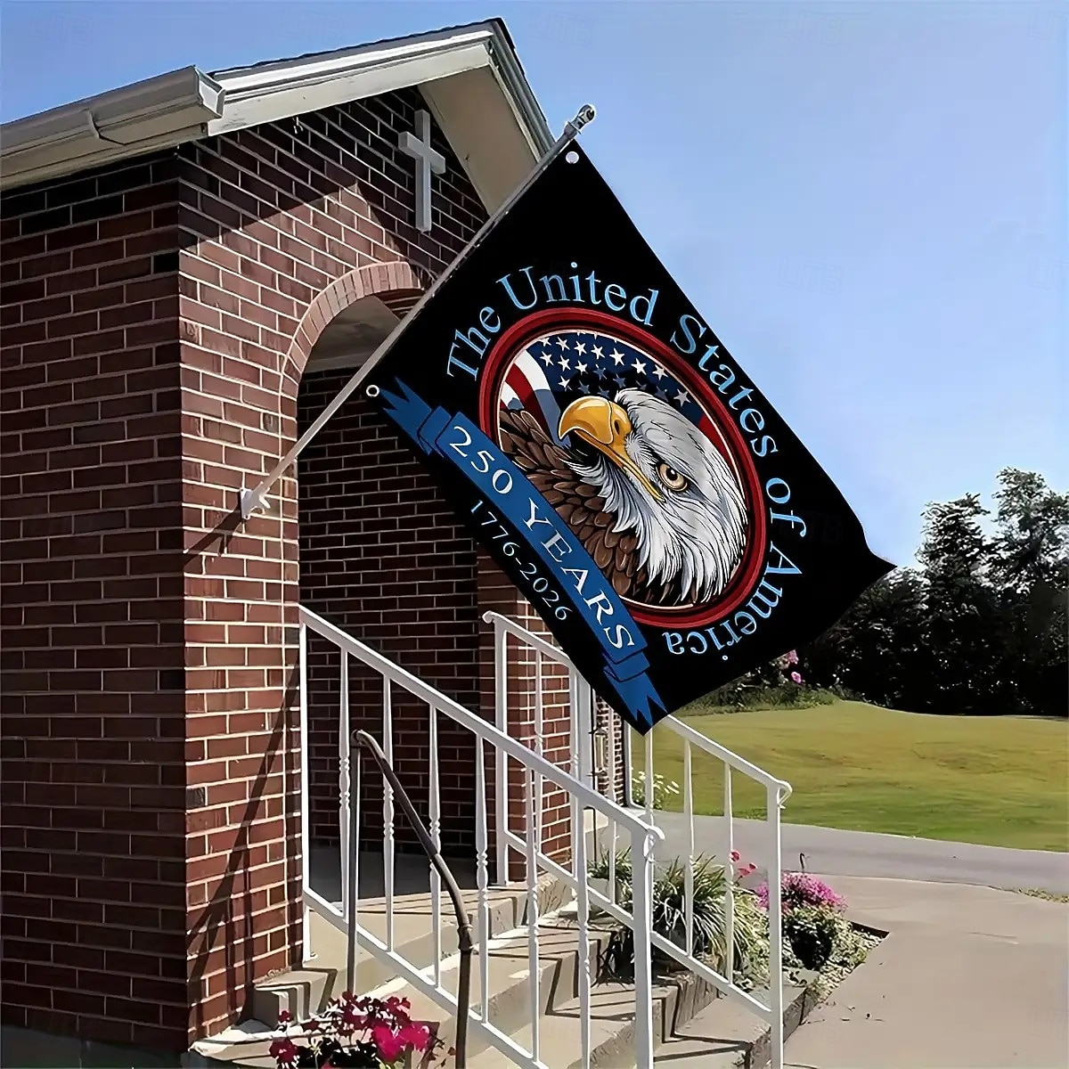 חבילה של 2 דגל ארה"ב לציון 250 שנה 2026 - $10.99 –P8