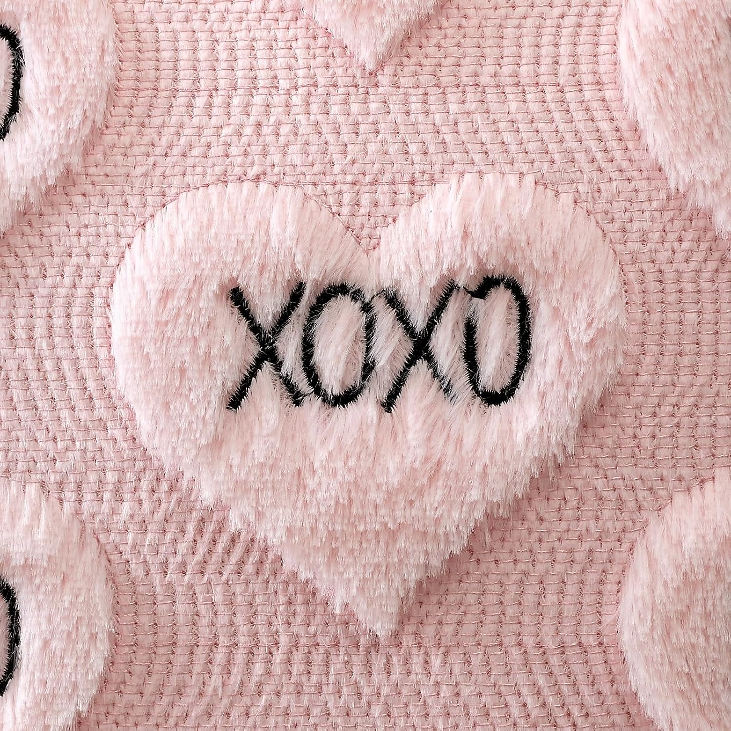 Valentines Pillow Covers 18x18 Set of 2 Decorative Love Heart XOXO Valentine's Day Throw Pillow Cases Soft Plush Faux Fur Couch Cushion Case for Holiday Sofa Bed Room Home Decor-Pink XOXO 2026 - $15.99 –P9