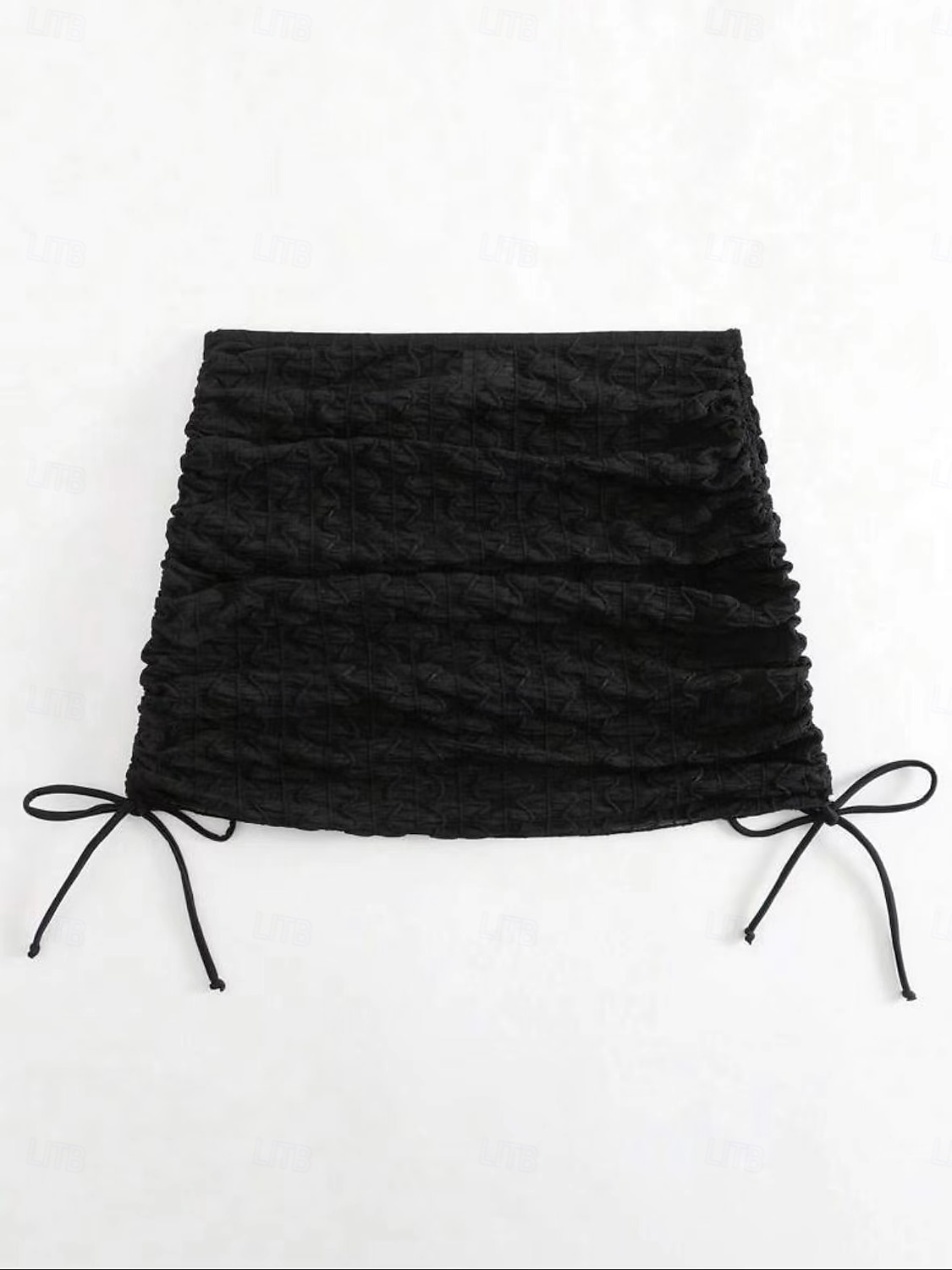 2026年 女性用 スイムウェア カバーアップ スカート 水着 ドローストリング 旅行度假风 ビーチウェア 純色 ノースリーブ 水着  コレクション – $19.99 –P8