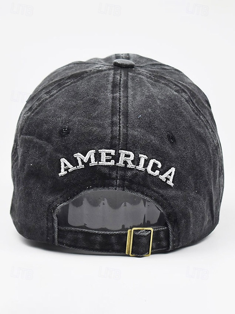 United States 250th Anniversary Menns Brodert USA Baseball Cap Justerbar Caps i bomull Flerfarget Patriotisk Flaggbdesign USA Uavhengighetsdag Festivaler og Hverdagscasual 2026 - $11.99 –P7