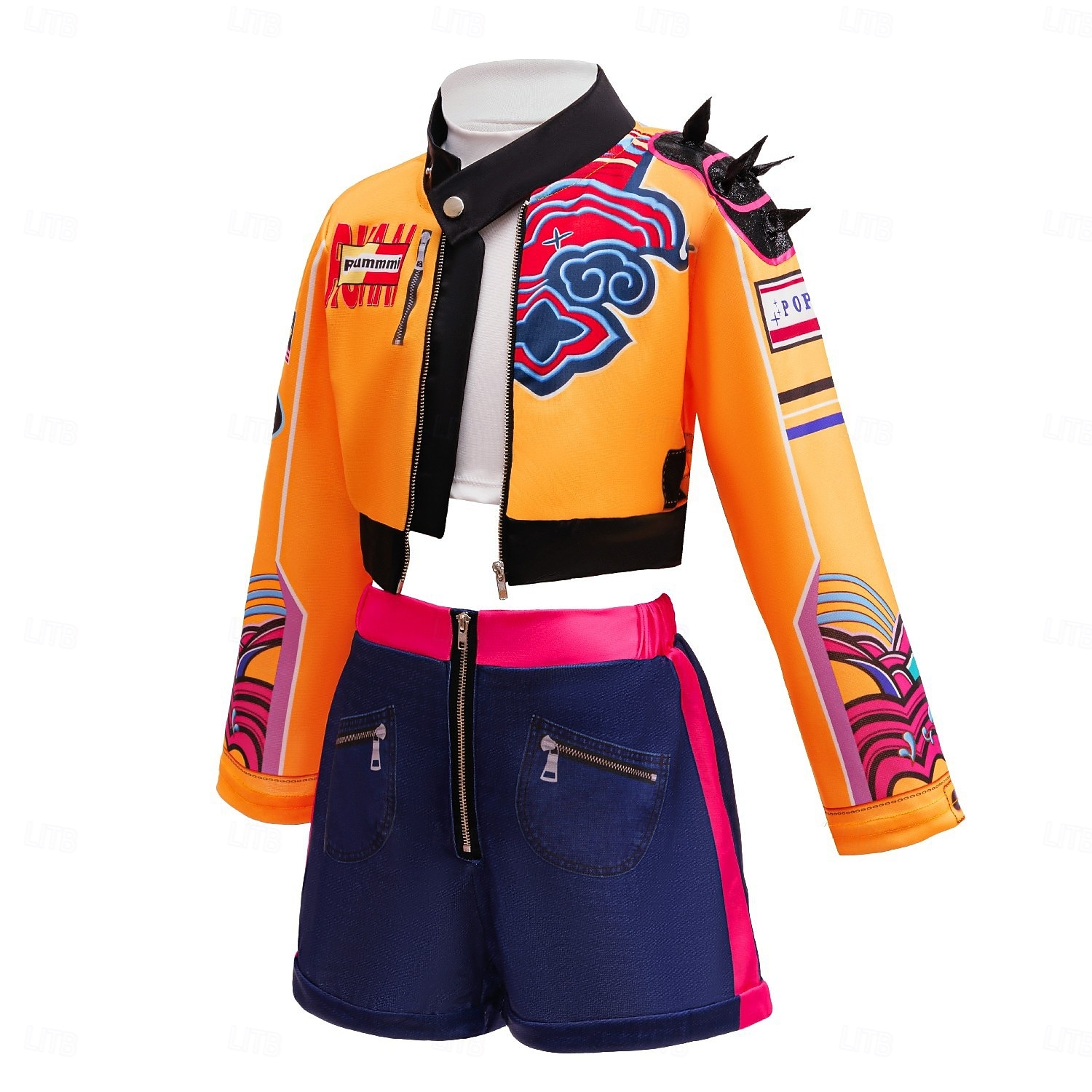 Inspirado en el Kpop Inspirado en ídolos coreanos Estrella del pop Disfraz Disfraz de lujo Disfraz de carnaval Ídolo virtual for Chica Niños Víspera de Todos los Santos Carnaval Rendimiento Comic Con 2026 - $36.99 –P3