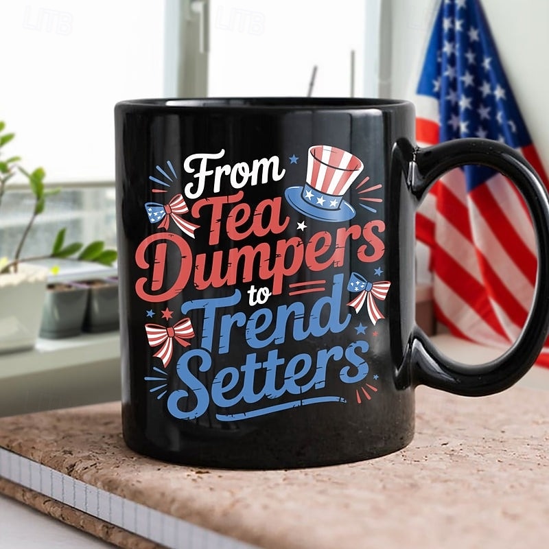 Kubek z okazji 250. rocznicy Stanów Zjednoczonych, prezent patriotyczny, ceramiczny kubek do kawy z okazji półpięćsetnej rocznicy, 1776–2026, Ameryka 250, prezent na Dzień Niepodległości dla mężczyzn 2026 - $16.99 –P3