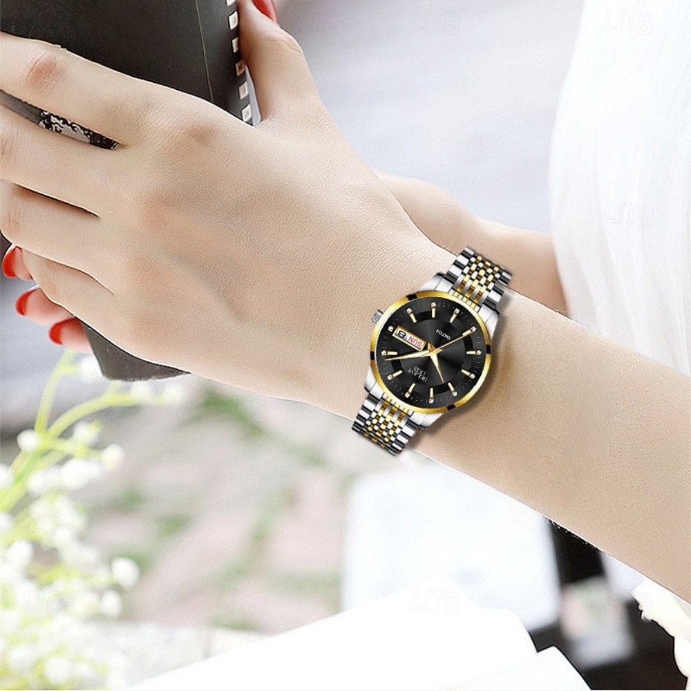 Mother's Day Gift Women Quartz Watch Casual Luminous Calendar Date Alloy Watch 2026 - $19.99 –P6