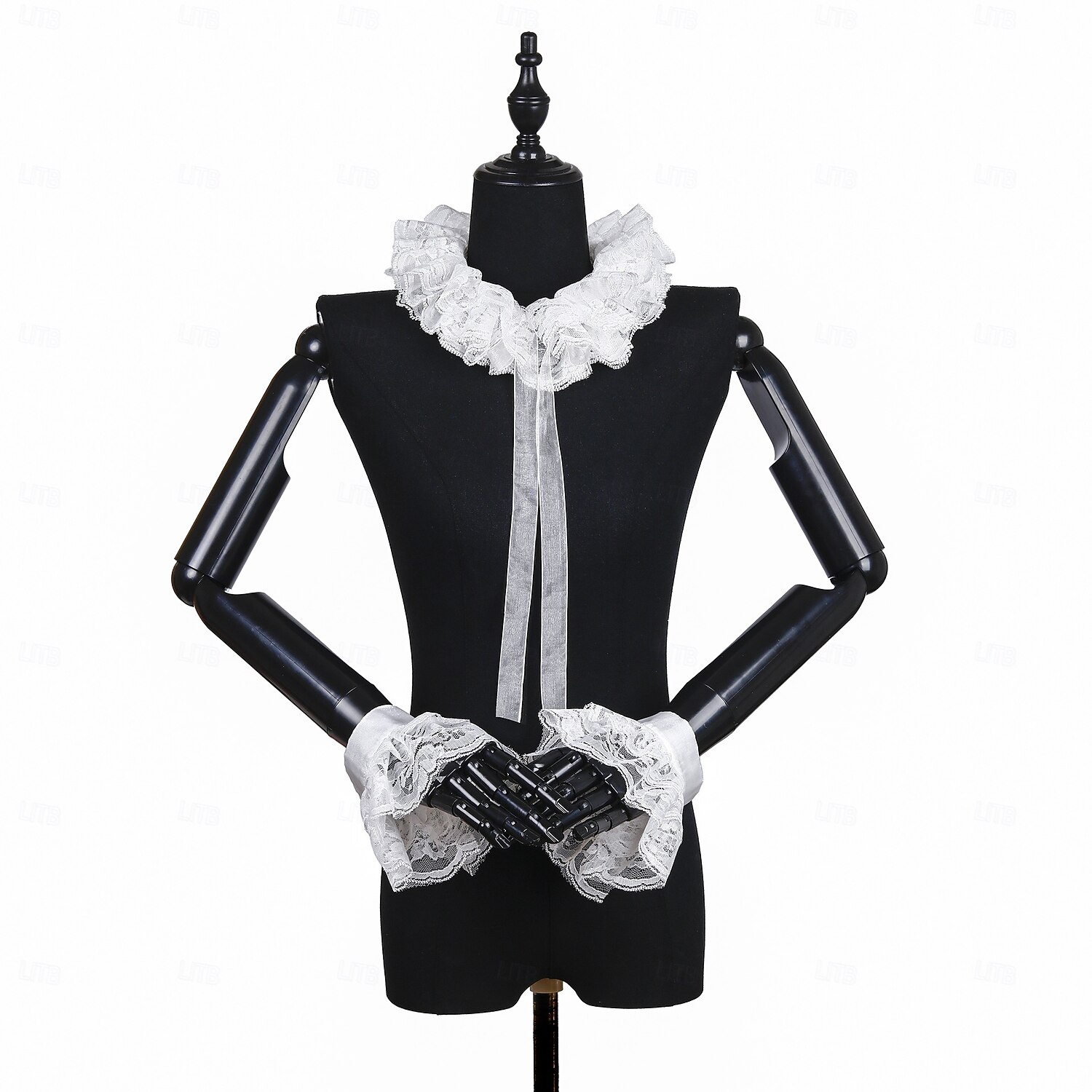 Retrò Vintage Rococò Vittoriano Collare staccabile Principessa Gentildonna Pizzo Costume Per donna Carnevale Halloween Fiera Rinascimentale Adulti Altri Accessori del 2026 a $28.99 –P2