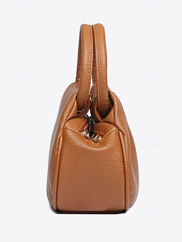 borsa da donna in similpelle – vari colori, elegante manico rotondo, resistente e spaziosa – perfetta per outfit casual di tutti i giorni e da sera del 2026 a $11.99 –P7