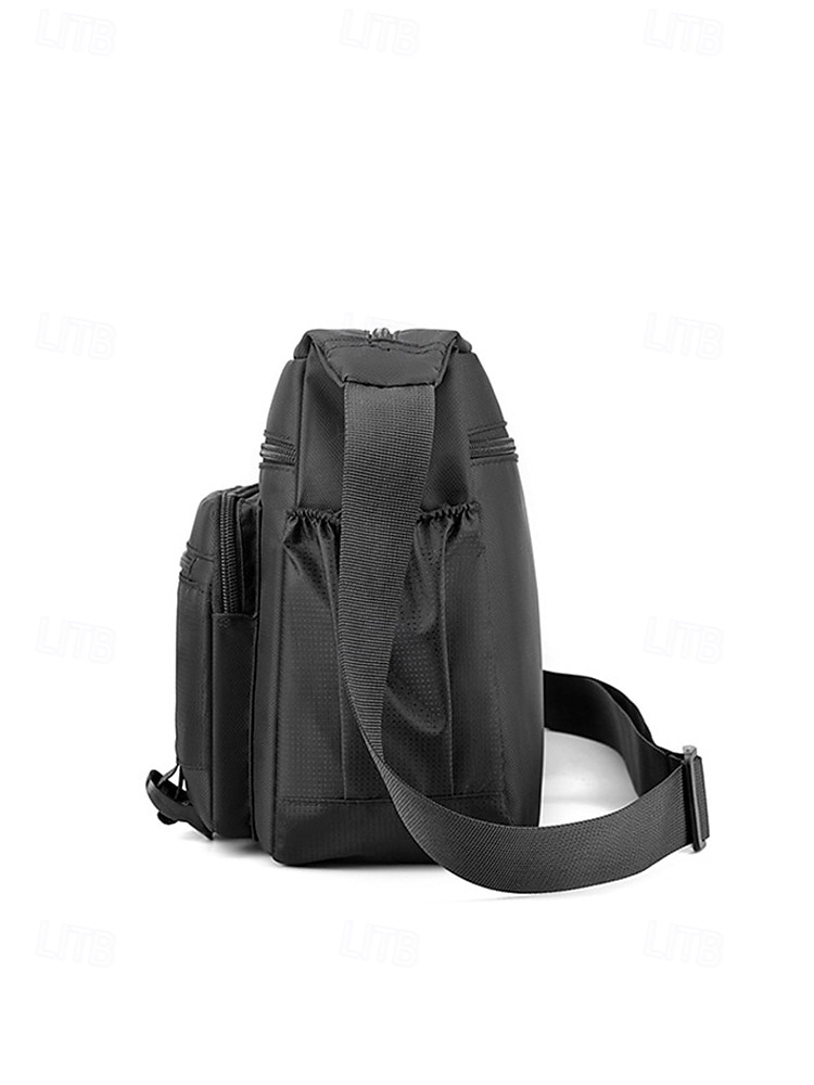 Herren-Umhängetasche aus Polyester, verschiedene Farben, strapazierfähiges Material, ideal für Outdoor-Aktivitäten, Wandern und den täglichen Gebrauch 2026 - $19.99 –P5