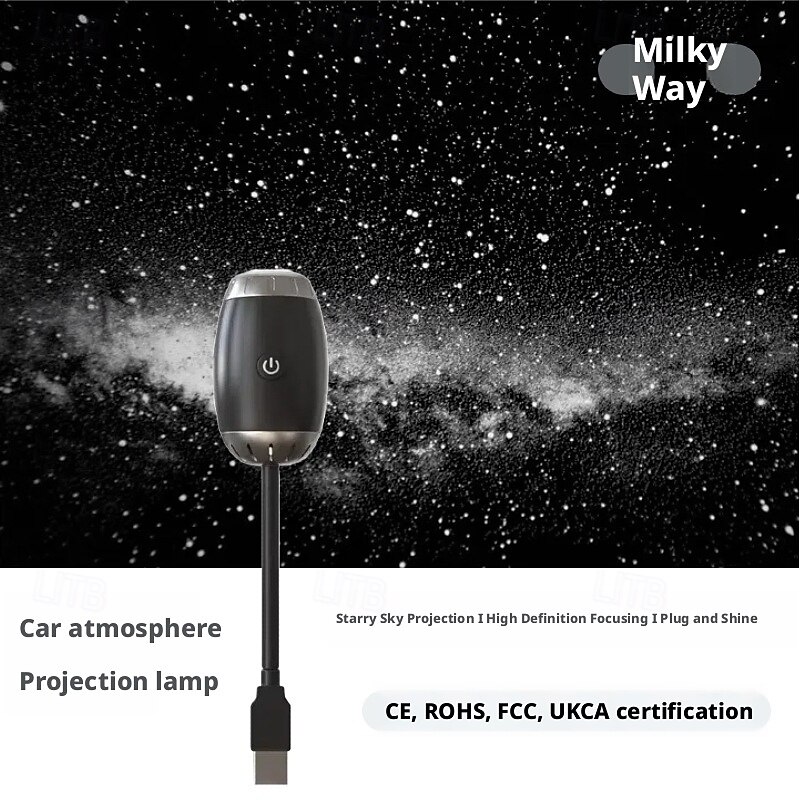 Car mounted Starry Sky USB Starry Sky Light Atmosphere Light Car Modification Interior Decoration Starry Sky Top Projection Light 2026 - $28.99 –P2
