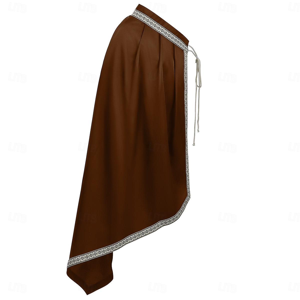 Retro / vintage Keskiaika Renessanssi Viitta Shaalit Soturi Ritari Kelttiläinen ritari Naamiaispuku Miesten Kelttiläinen Halloween Karnevaali Renessanssin messut LARP Aikuisten Viitta 2026 - $38.99 –P16