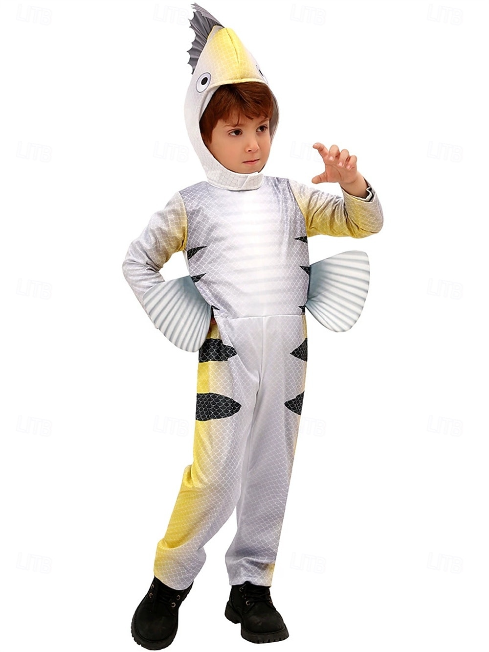 Carnival Costume Hoodie Bodysuit Animal Cosplay Kid's Unisex Halloween Carnival Performance Educational Dress Up Dress Up 2026 - $40.99 –P2