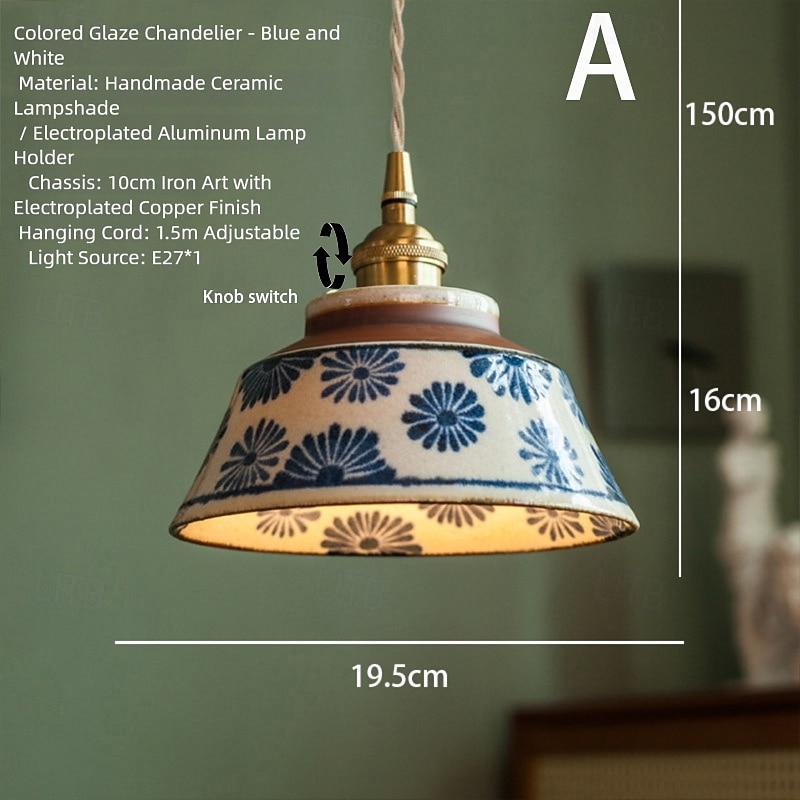 19 cm Øyesign Anheng Lys Metall Kunstnerisk Stil galvanisert Årgang 110-240 V 2026 - $98.99 –P8