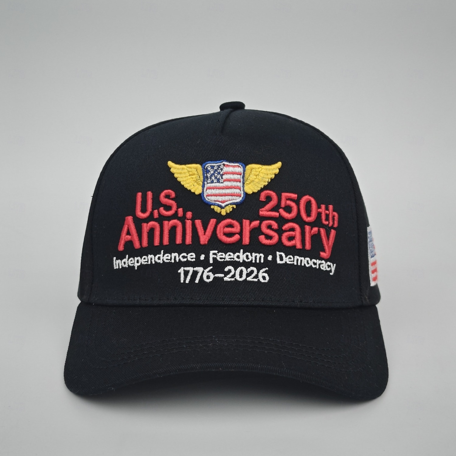 Lippalakki Amerikan lippu Retro / vintage Patriotismi varten Sukupuolineutraali Aikuisten 3D-tulostus varten Itsenäisyyspäivä 4. heinäkuuta ulko- Rento / arki Paraati 2026 - $20.99 –P3