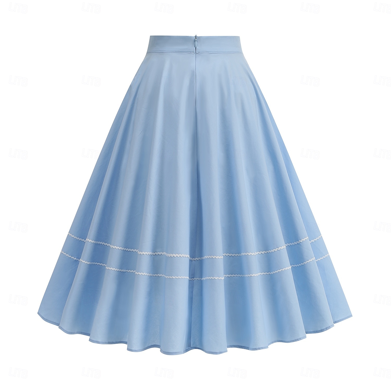 Rockabilly Lunghezza lunga Costume da festa Abito da cocktail Costume Per donna Carnevale San Valentino Casuale Abbigliamento quotidiano Tè Adulti Gonna Primavera & Estate del 2026 a $66.99 –P2