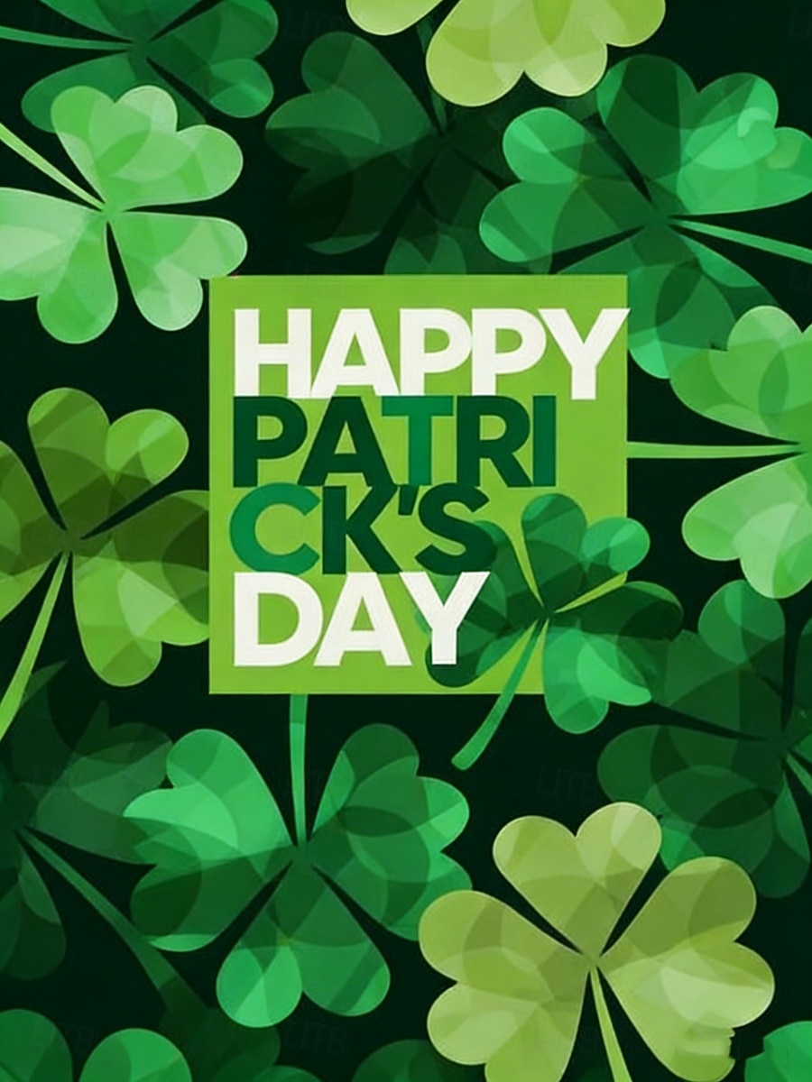 Dzień Św. Patryka Damskie Podkoszulek Koszulka Nadruk Graficzny koniczyna Moda Klasyczny Codzienny Bez rękawów W serek Zwykłe topy Codzienny Wyjściowe Weekend Zielony Lato Wiosna 2026 - $29.99 –P5