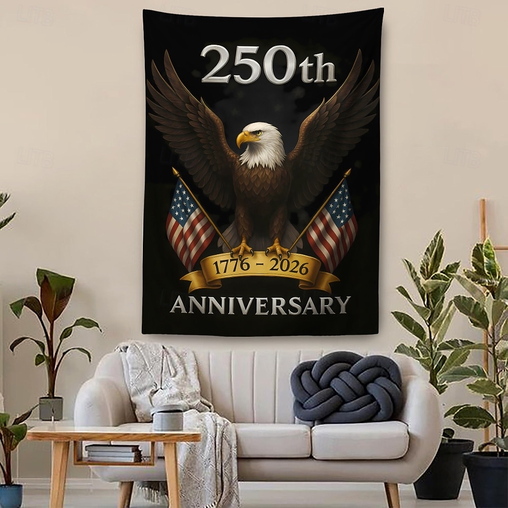 Independence Day Tapestry Banners Blanket Flag 3D Bedroom Living Room Dorm Teens Room College Dorm Wall Porch Home Decor 2026 - $20.99 –P6