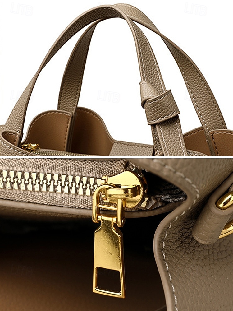 Handväska i konstläder för kvinnor – flerfärgade alternativ, mångsidiga axel- och crossbody-modeller, trendig och hållbar för både vardagliga och semiformella tillfällen 2026 - $26.99 –P11