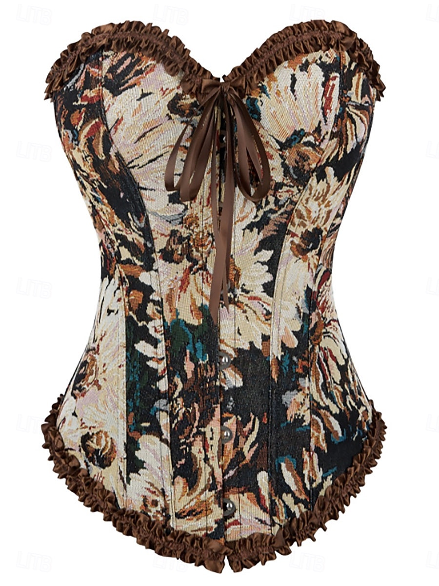 Pentru femei Îmbrăcăminte modelare corporală Sexy Dulce Floral Nasturi Zilnic Casă Vacanță Fără manșon De Pe Umăr Albastru piscină Roz Îmbujorat Maro Trifoi Primăvară Toamnă Fit regulat 2026 - $31.99 –P1