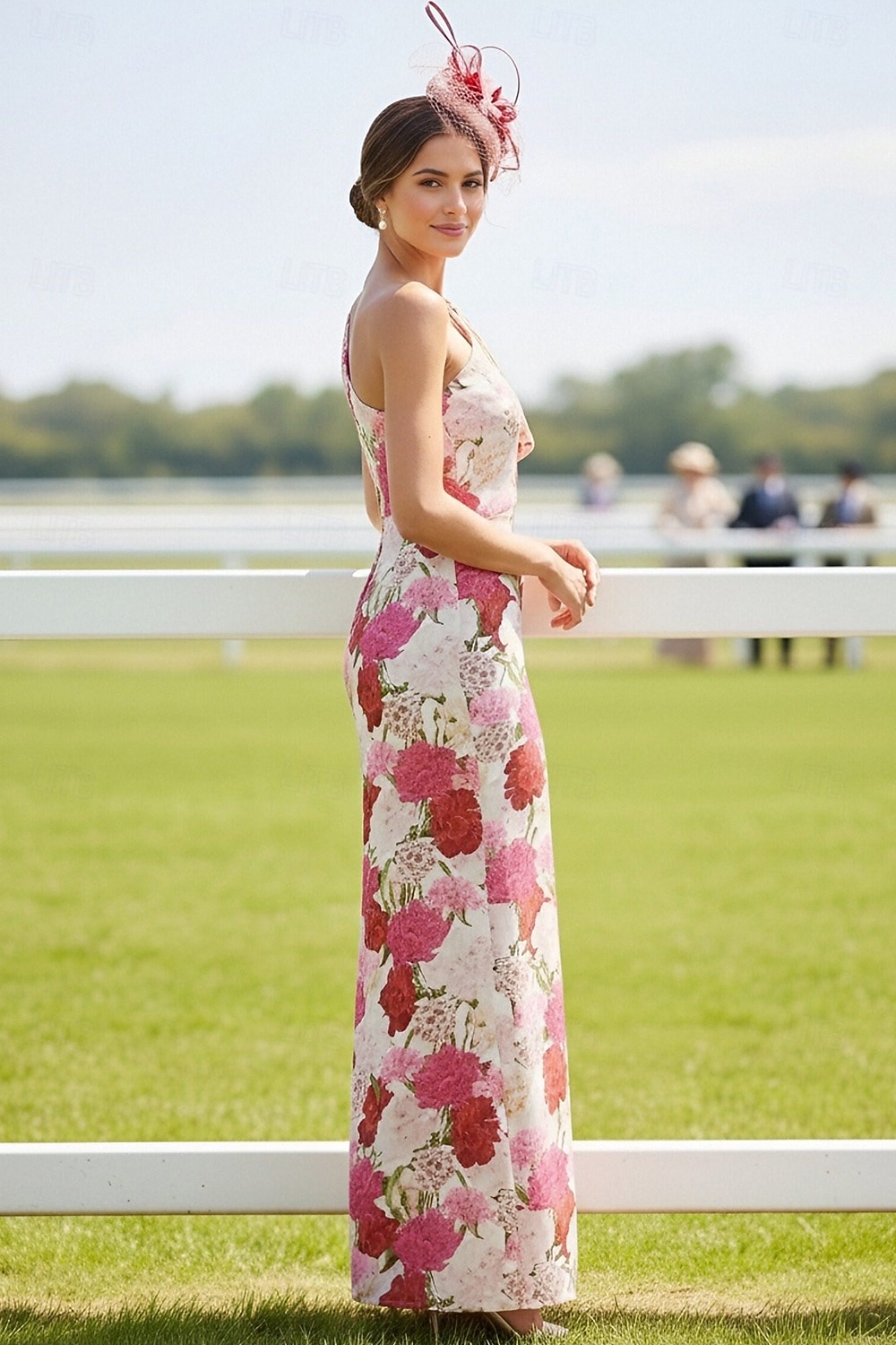 one shoulder derby dress Derby Day Outfits | Monochrome Dresses & Race Day Style