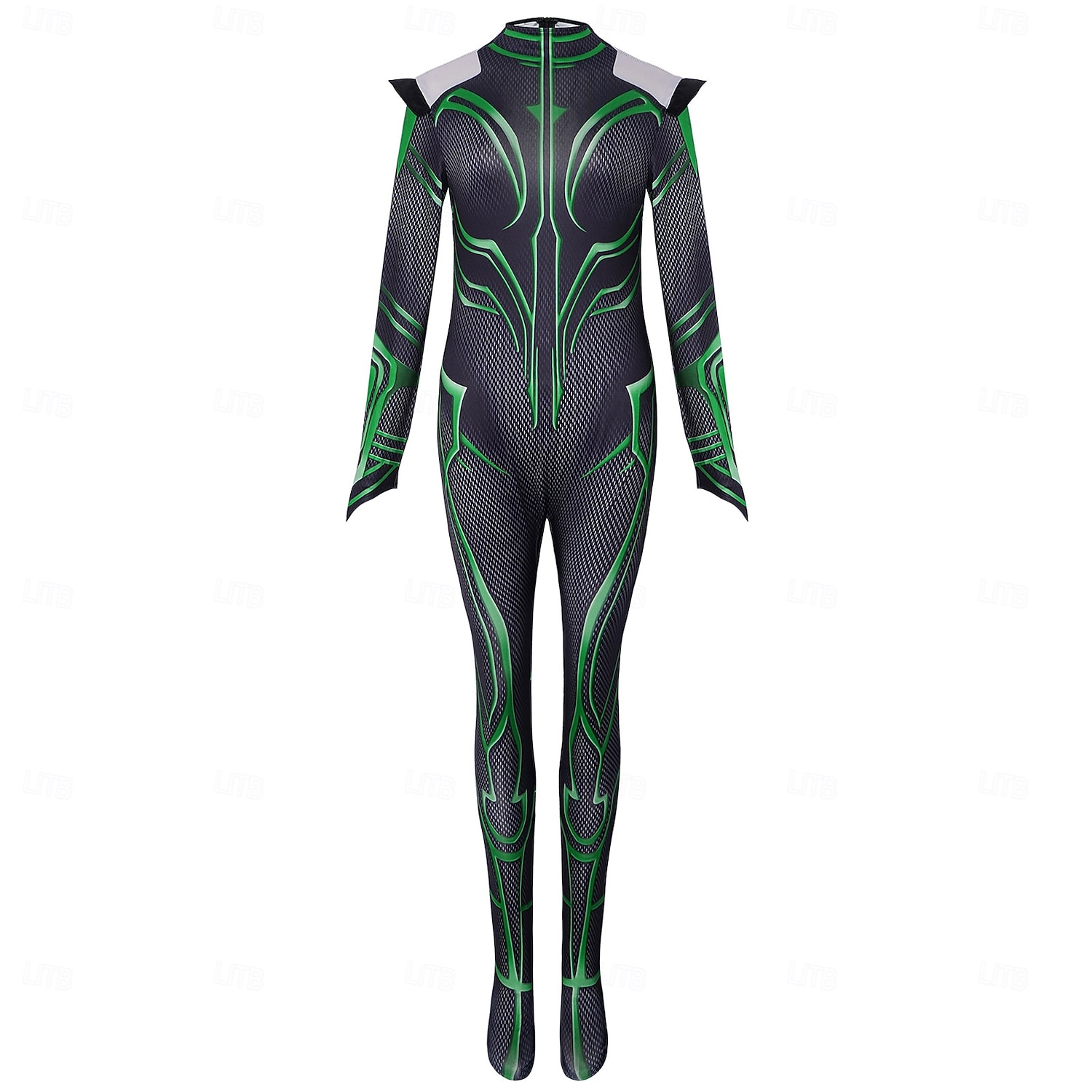 Thor: De Laatste Strijd Geheel Zentai-Pakken Mantel Kostuum Film Cosplay Kostuum for Dames Volwassenen Halloween Maskerade Prestatie Halloween 2026 - $68.99 –P3