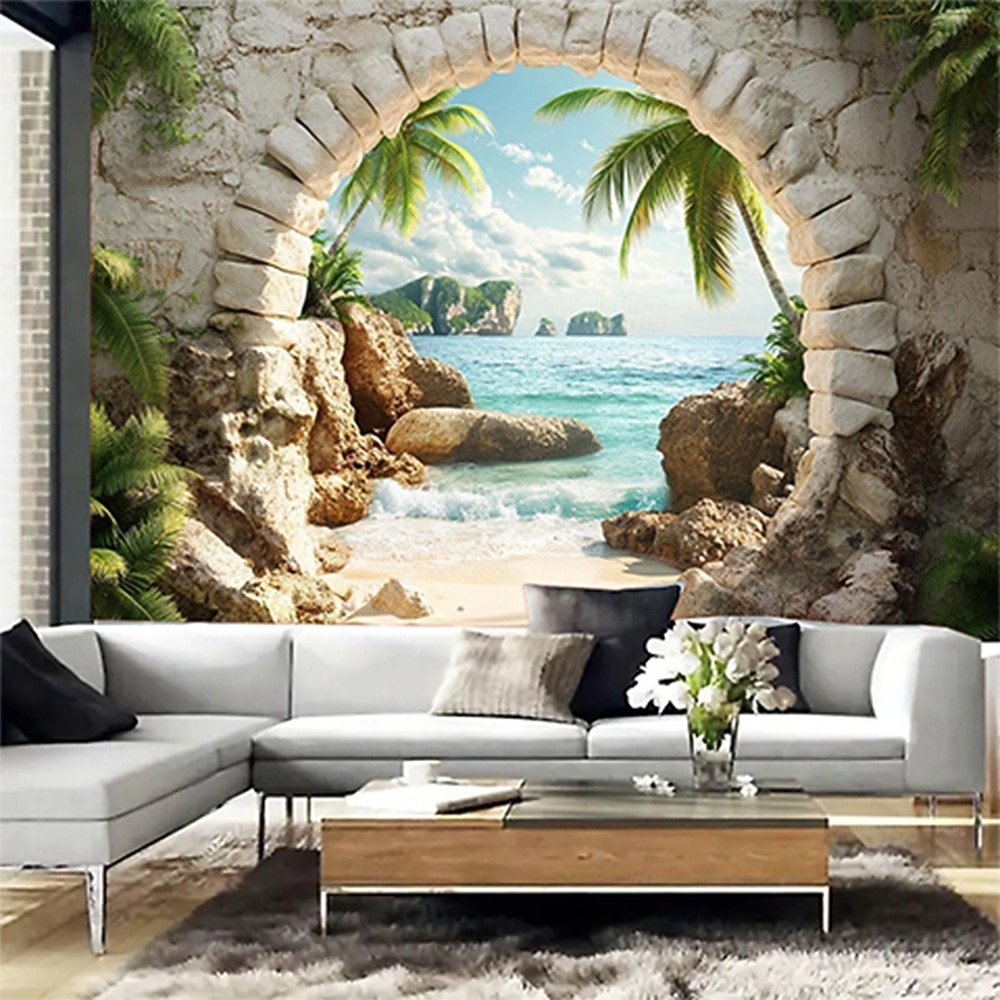 tapisserie Bannières Couverture Plage 3D Chambre Salon Dortoir Chambre d'adolescents Résidence universitaire Porche mural Décoration d'intérieur de 2026 ? $20.99 –P6