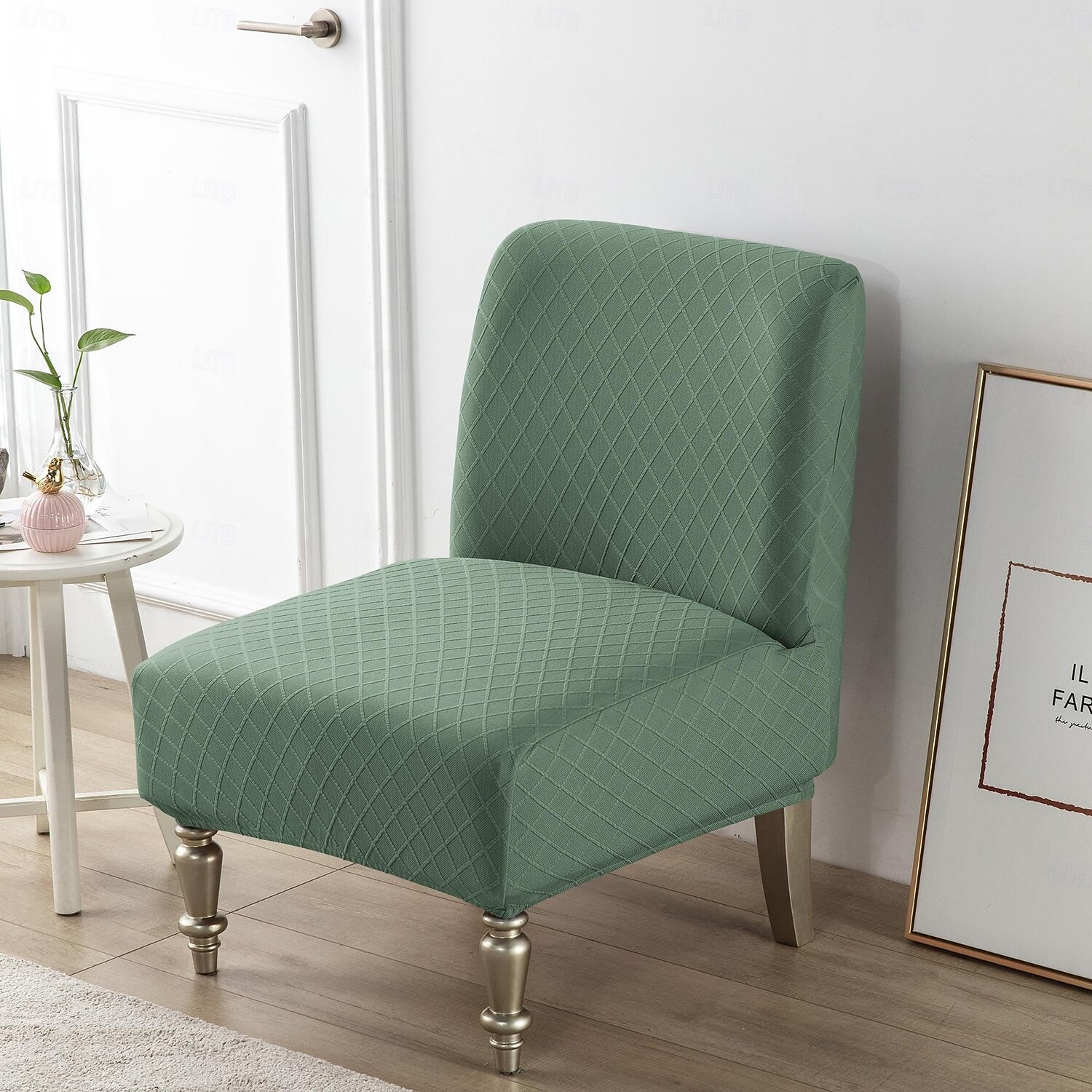 2026年 スツールチェアカバー 幾何学模様 プリント ポリエステル スリップカバー  コレクション – $17.49 –P1