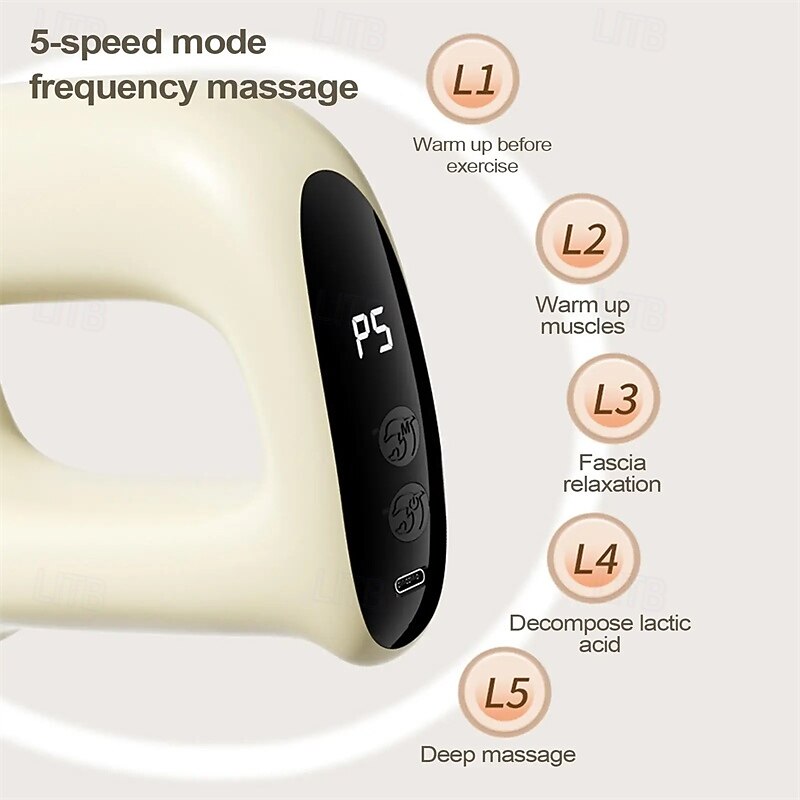 Full Body Fascia Ring Multifunctional Full-Body Fascia Massager Electric Massage Tool Rechargeable Muscle Recovery Relaxation 2026 - $38.99 –P4