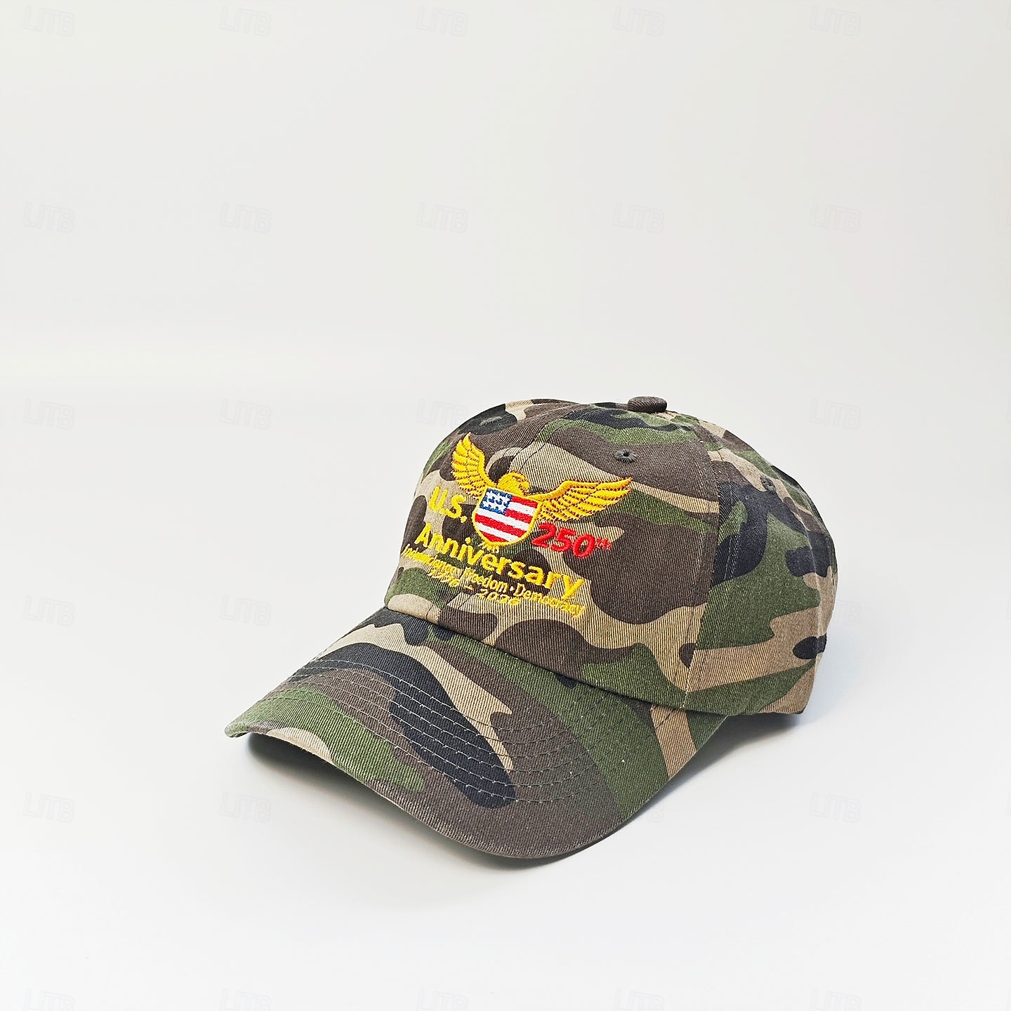 Baseballmütze Tarnung Amerikanische Flagge Retro Vintage Erbe Patriotisch 1776–2026 für Unisex Erwachsene 3D-Druck  für Unabhängigkeitstag / 4. Juli 4. Juli Outdoor Alltagstauglich 2026 - $20.99 –P8