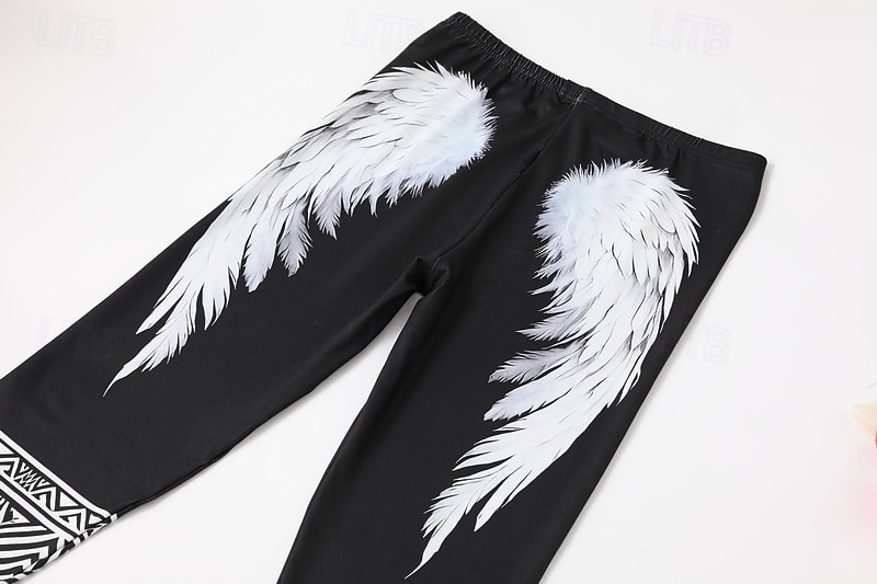 Damen Leggings Gemütliche Leggings Urlaub Vintage Ethno-Stil Volle Länge Hohe Taille Grafik Drucken Bequem Hohe Elastizität Lässig Täglich Urlaub Navy-Blau Dunkellila Schwarz Olive Frühling Herbst 2026 - $19.99 –P11