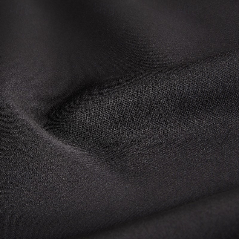 Муж. Рубашка Атласная рубашка Повседневная рубашка Кнопка рубашка Выпускная рубашка Pullover Полотняное плетение Для вечеринок Свадьба Черный Темно синий Длинный рукав V-образный вырез 2026 - $25.99 –P5