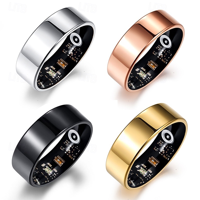 Smart Ring Smartklokke NO Smartringer Søvnmonitor Kompatibel med Android iOS Unisex Vanntett IP65 57 mm urkasse 2026 - $29.99 –P1
