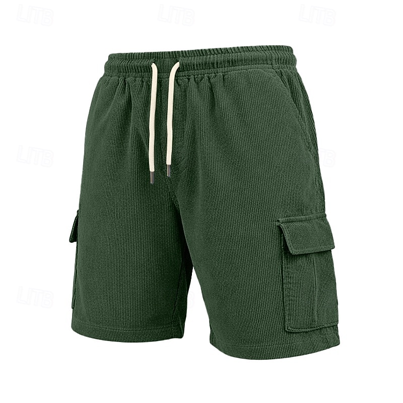 Miesten Shortsit Rennot shortsit Vakosametti shortsit Teksturoituja shortseja Tasku Joustava vyötärö Tavallinen Solid Color Mukavuus Hengittävä Polven yläpuolella Kausaliteetti ulko- Hiekkaranta Loma 2026 - $26.99 –P5