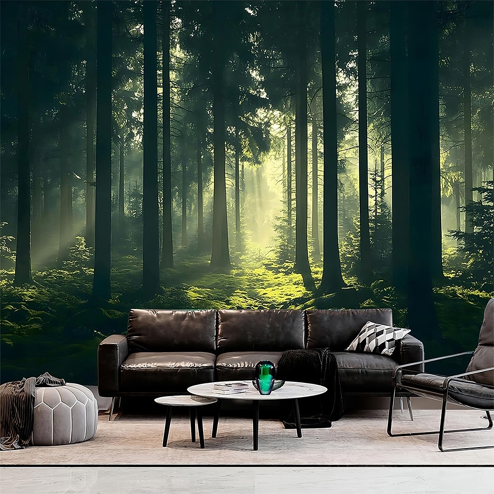 Nature Forest Wall Tapestry Green Tree Avenue Path Sunlit Park Scenery Wall Hanging For Living Room Bedroom Office Home Decor 2026 - $20.99 –P5