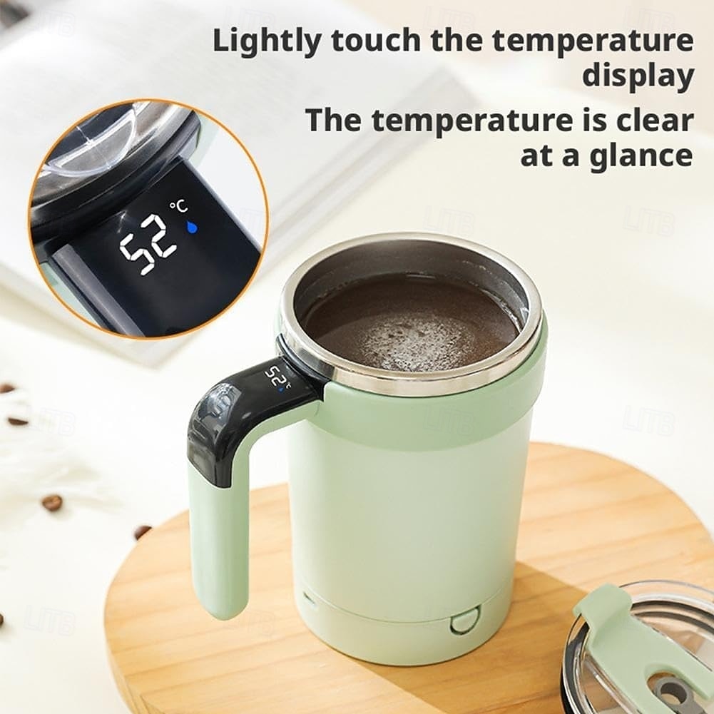 Magnetic Blending Coffee Cup with Straw Lid, 304 Stainless Steel Mixer, 7000 RPM Fast Blending for Smoothies & Coffee, USB-Rechargeable for home/Office/Travel (Hot/Cold Drinks) 2026 - $23.99 –P7