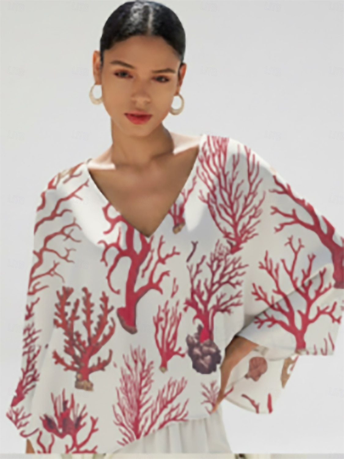 hedvábný saténový top Coral Riviera 2026 - $62.99 –P1