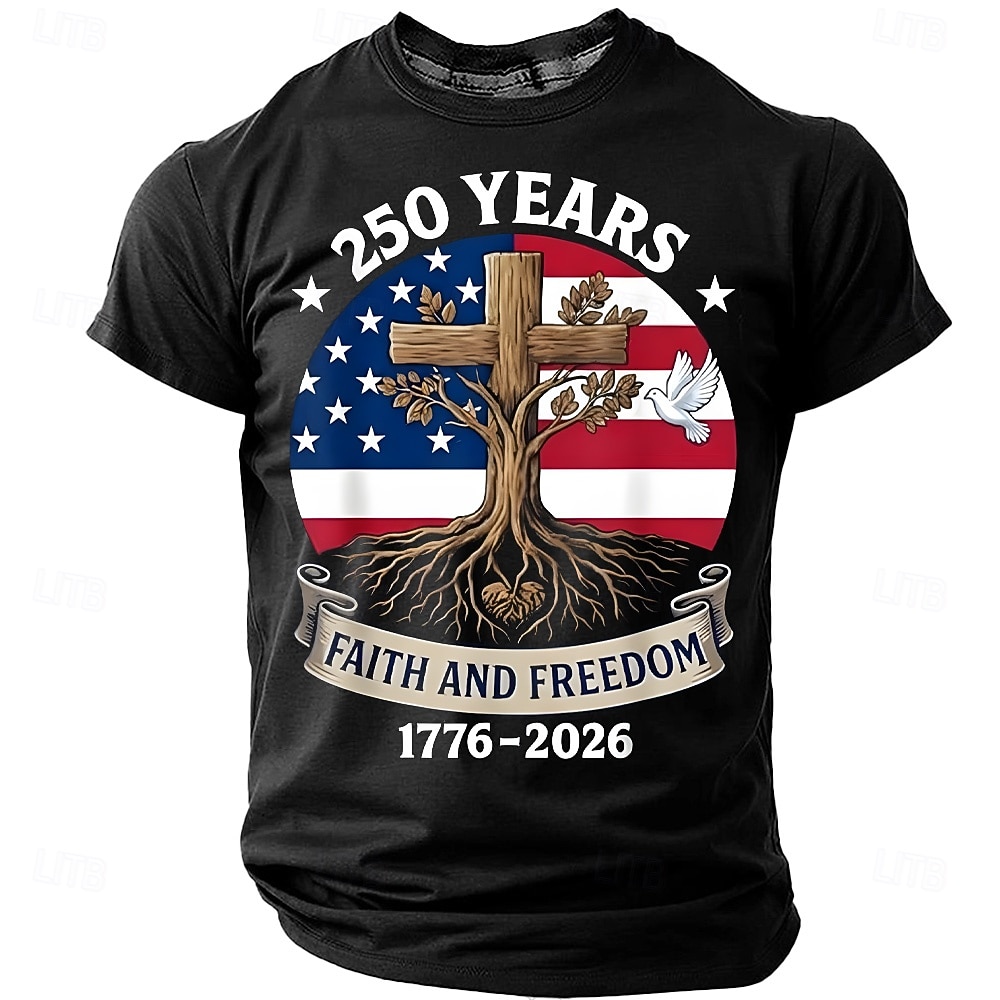 Bible 2026 250th US Flag T-Shirt 2026 - $21.99 –P1