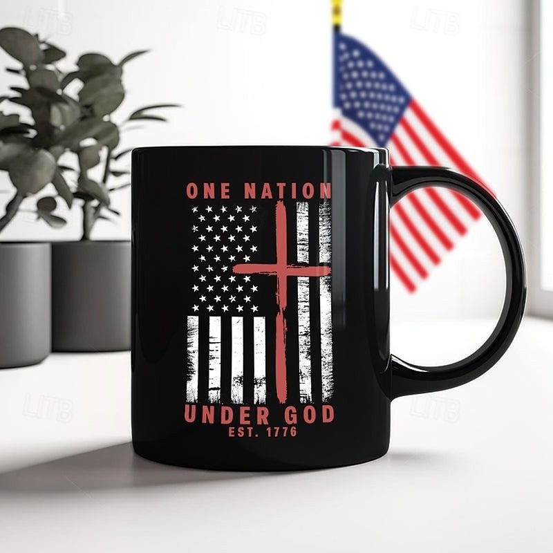 كوب الذكرى السنوية 250 للولايات المتحدة هدية وطنية، كوب قهوة خزفي من نصف قرن، 1776-2026، هدية عيد الاستقلال 4 يوليو للرجال والنساء، آمن في الميكروويف وغسالة الصحون 2026 - $16.99 –P3