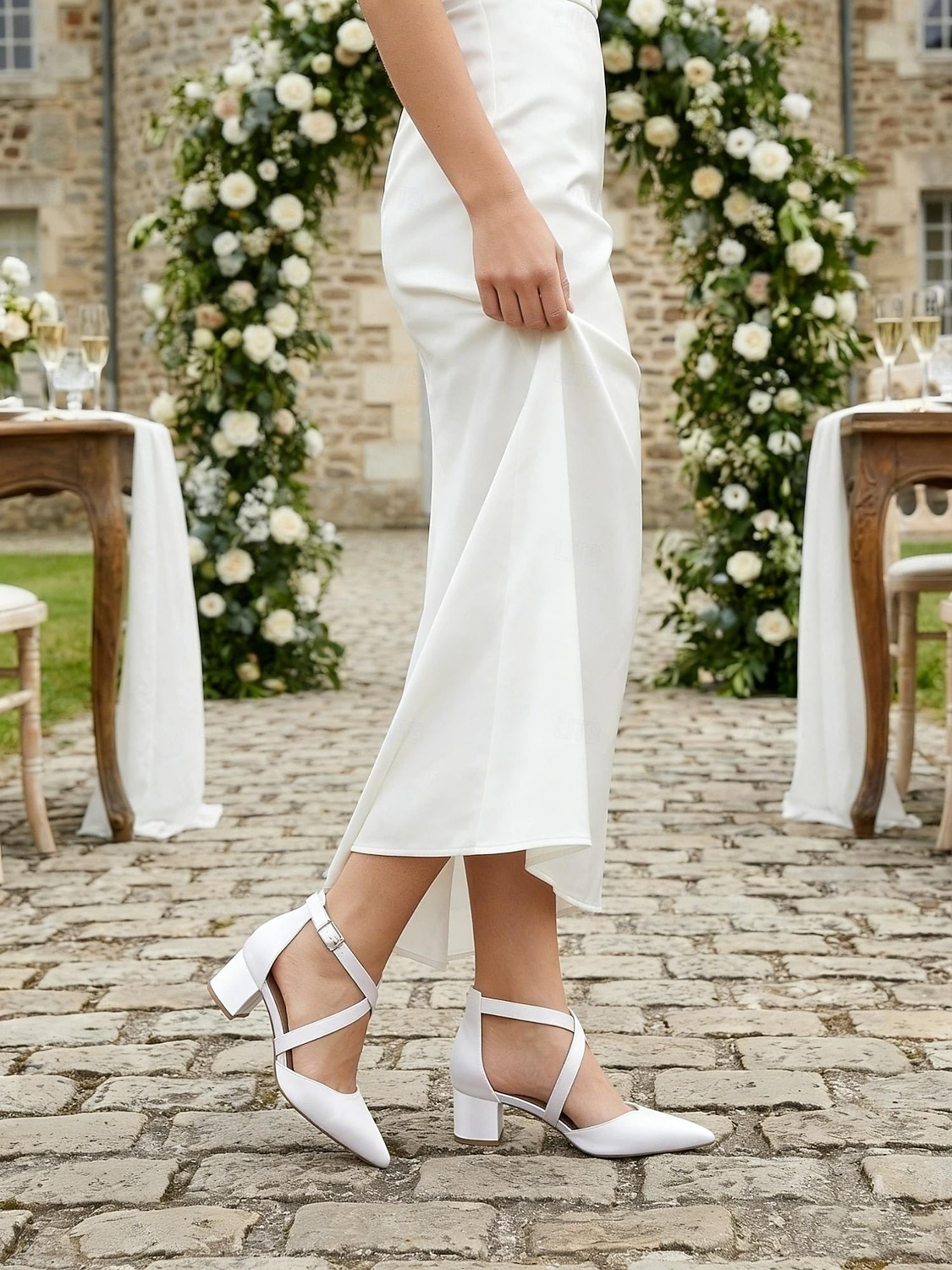 Closed Toe Dressy Block Heel Shoes Beige Block Heels All Shoes Red Dress